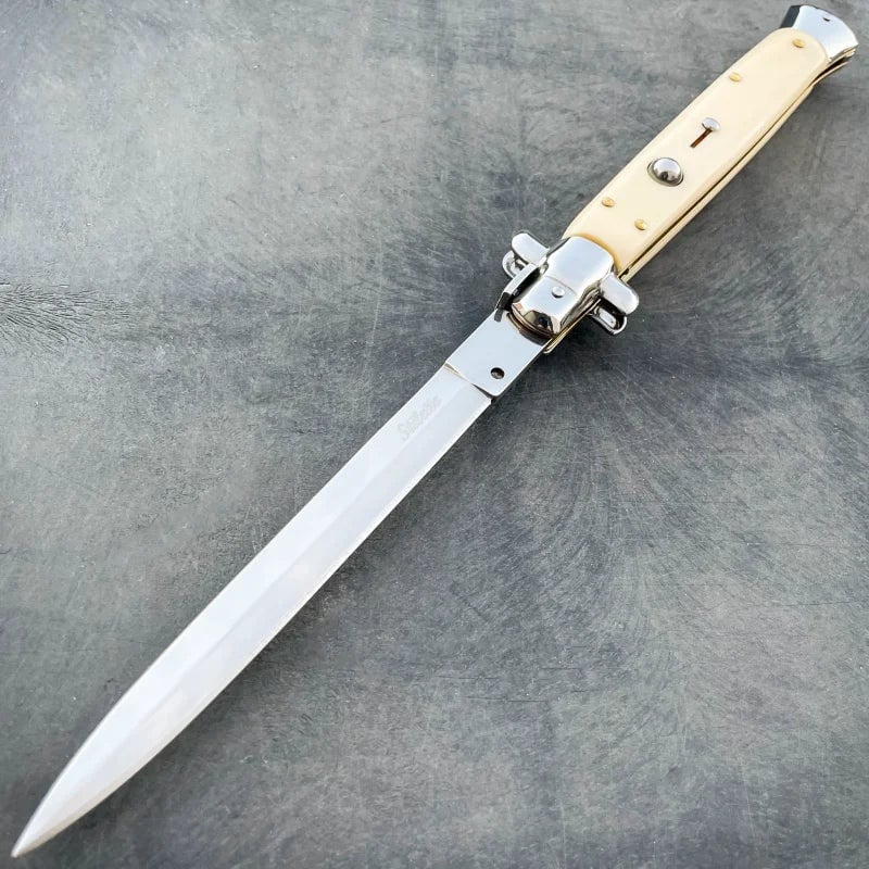 Faca Dobrável Italiana Stiletto (FACA ENORME)