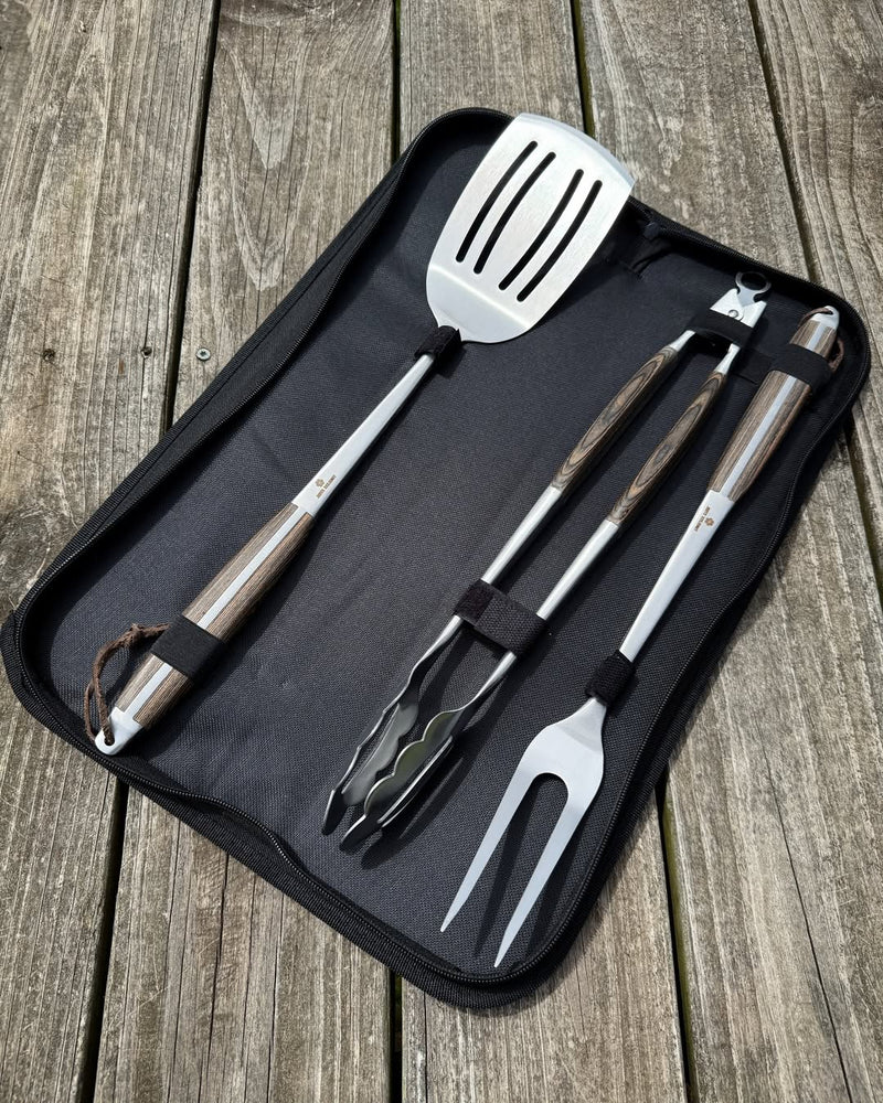 Kit Para Churrasqueiras ao ar Livre