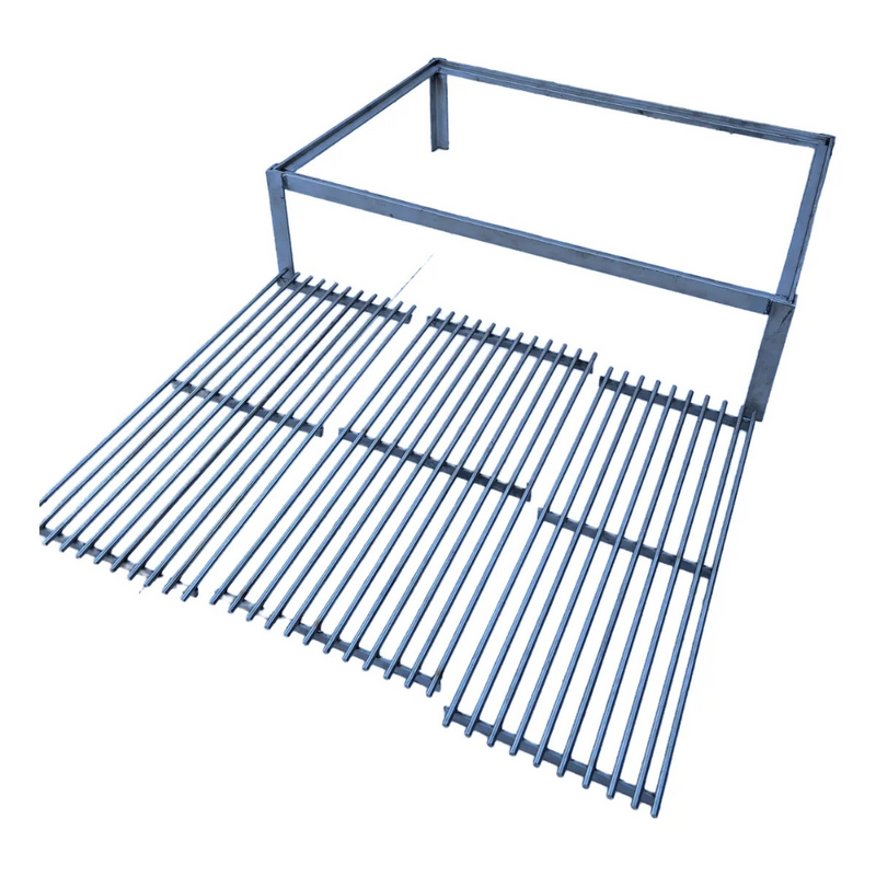 Parrilla Modular de Aço Inoxidável Desmontável 70 x 50